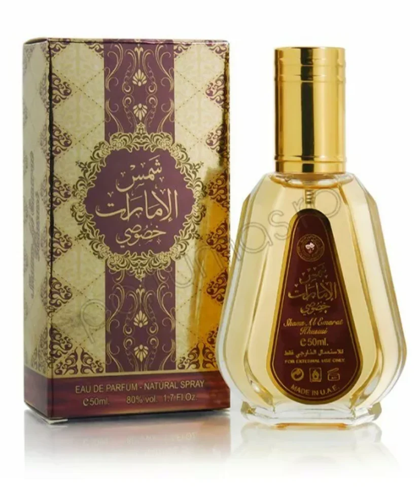 Ard Al Zaafaran Perfumes Shams Al Emarat Khususi Eau de Parfum 50ml by Al Rehab Vaporisateur/Spray