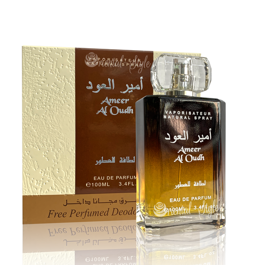 Lattafa Perfumes Ameer Al Oudh Eau de Parfum 100ml by Lattafa Perfume Spray Dubai scent