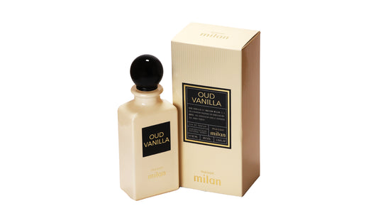 Oud vanilla By Maison milan vanilla Amber Fragranced Perfum Spray For Men 90ml halal