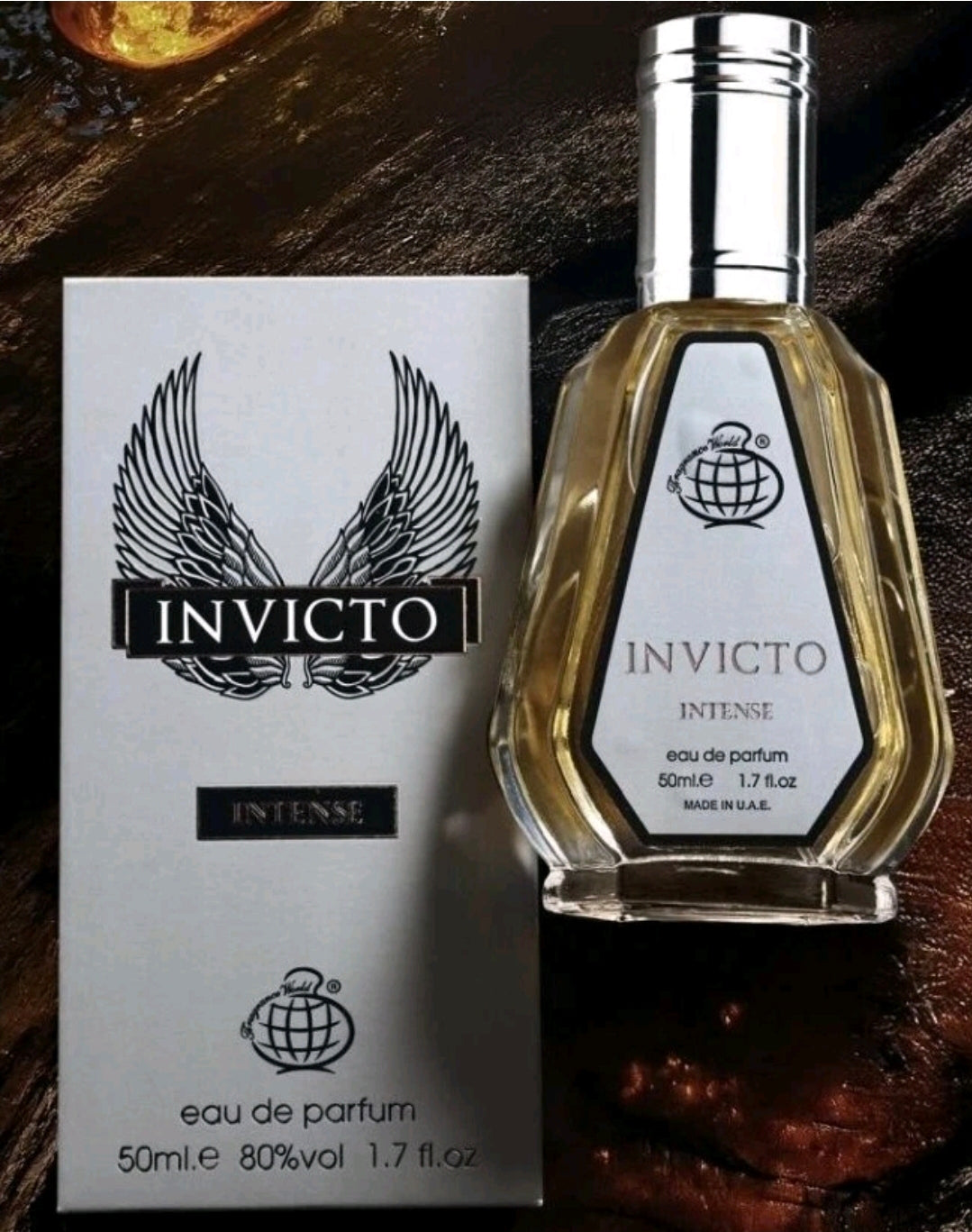 Invicto Intense Perfume 50ml EDP Fragrance World