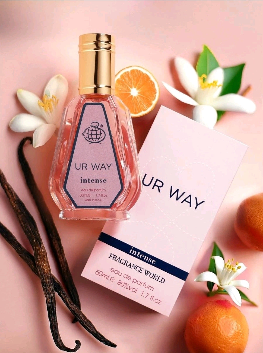 Ur Way Intense Perfume 50ml EDP Fragrance World