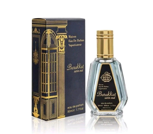 Barakkat Satin Oud Perfume 50ml EDP For Unisex By Fragrance World