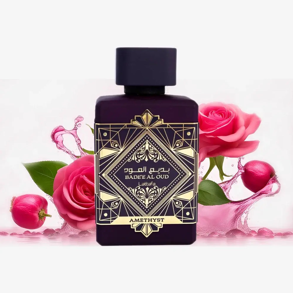 Badee Al Oud Amethyst Gift Set Collection Lattafa