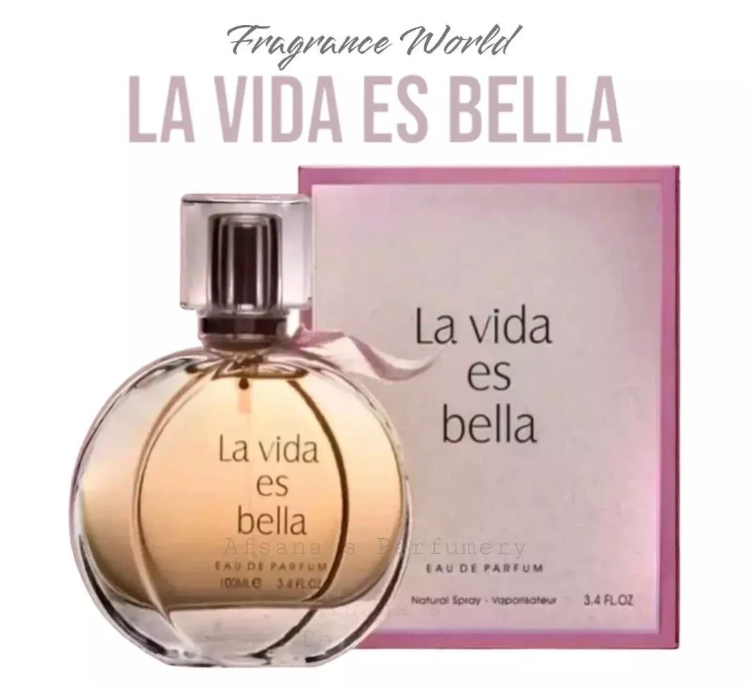 La Vida Es Bella Eau De Parfum 100ml Women's Perfume By Fragrance World
