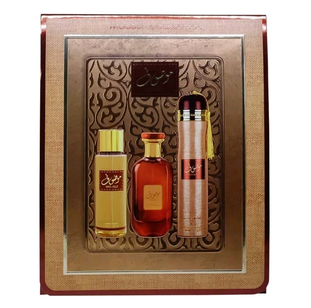 Mousuf Gift Set 3 Piece 300ml Ard Al Zaafaran