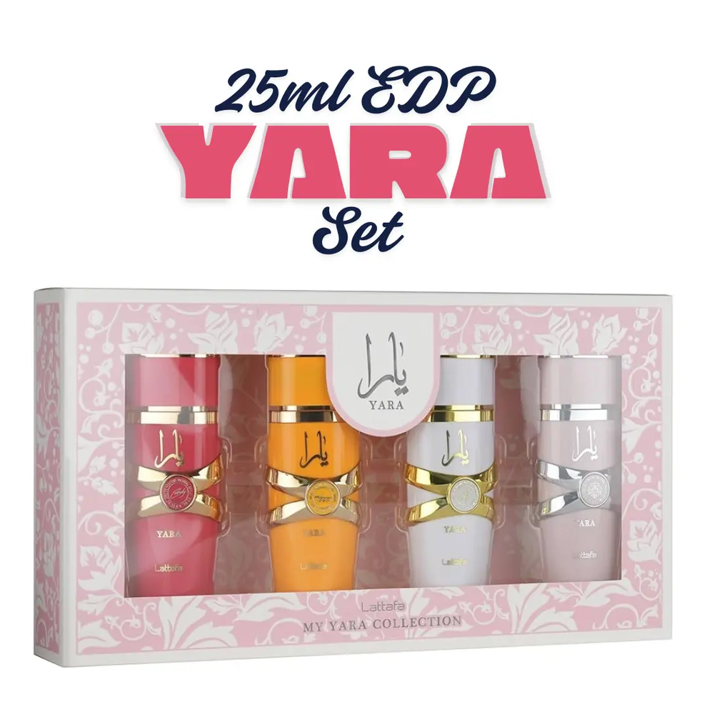 Lattafa My Yara Collection 25ml 4 Pieces Set