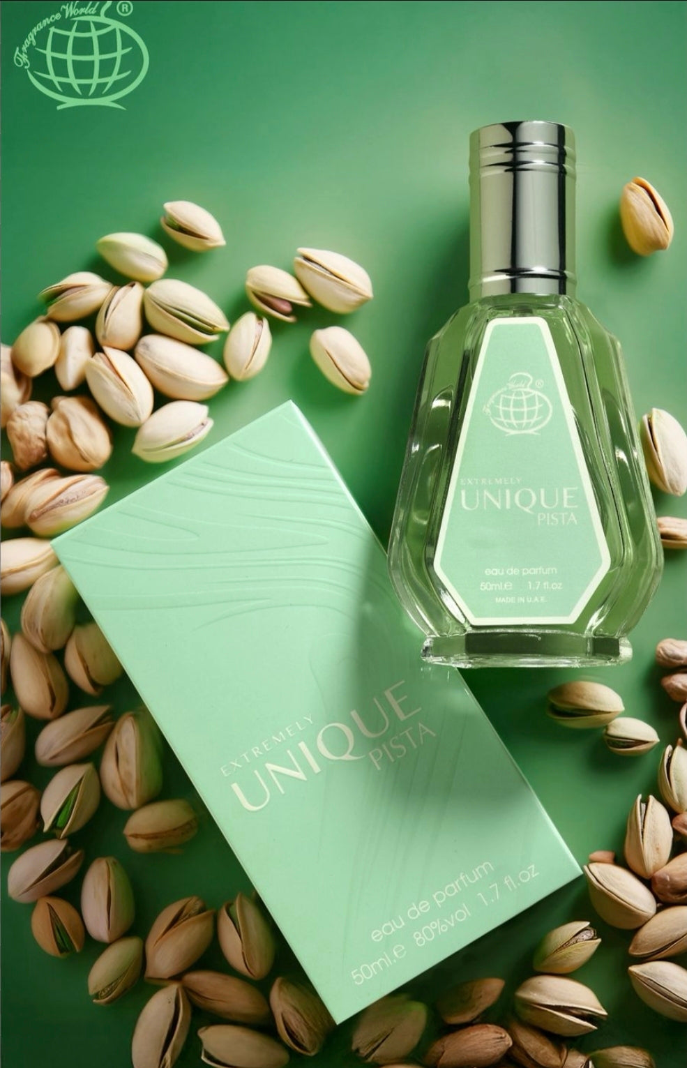 Extremely Unique Pista Eau De Parfum 50ml EDP Perfume  By Fragrance World