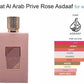 PERFUME AMEERAT AL ARAB PRIVE ROSE ASDAAF - PRINCESS OF ARABIA 100ML