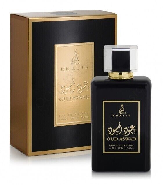 Oud Aswad Eau De Parfum 100ml Original By Khalis Arabian fragrence