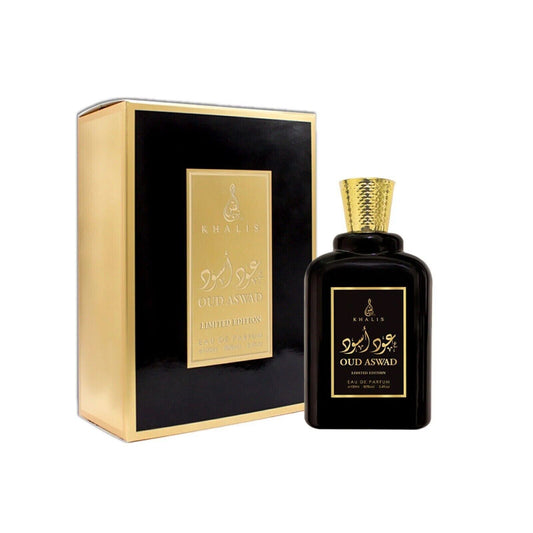 Oud Aswad Eau De Parfum 100ml Original By Khalis Arabian fragrence