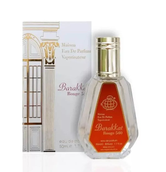 Barakkat Rouge 540 Eau De Parfum 50ml Fragrance World arabian perfume