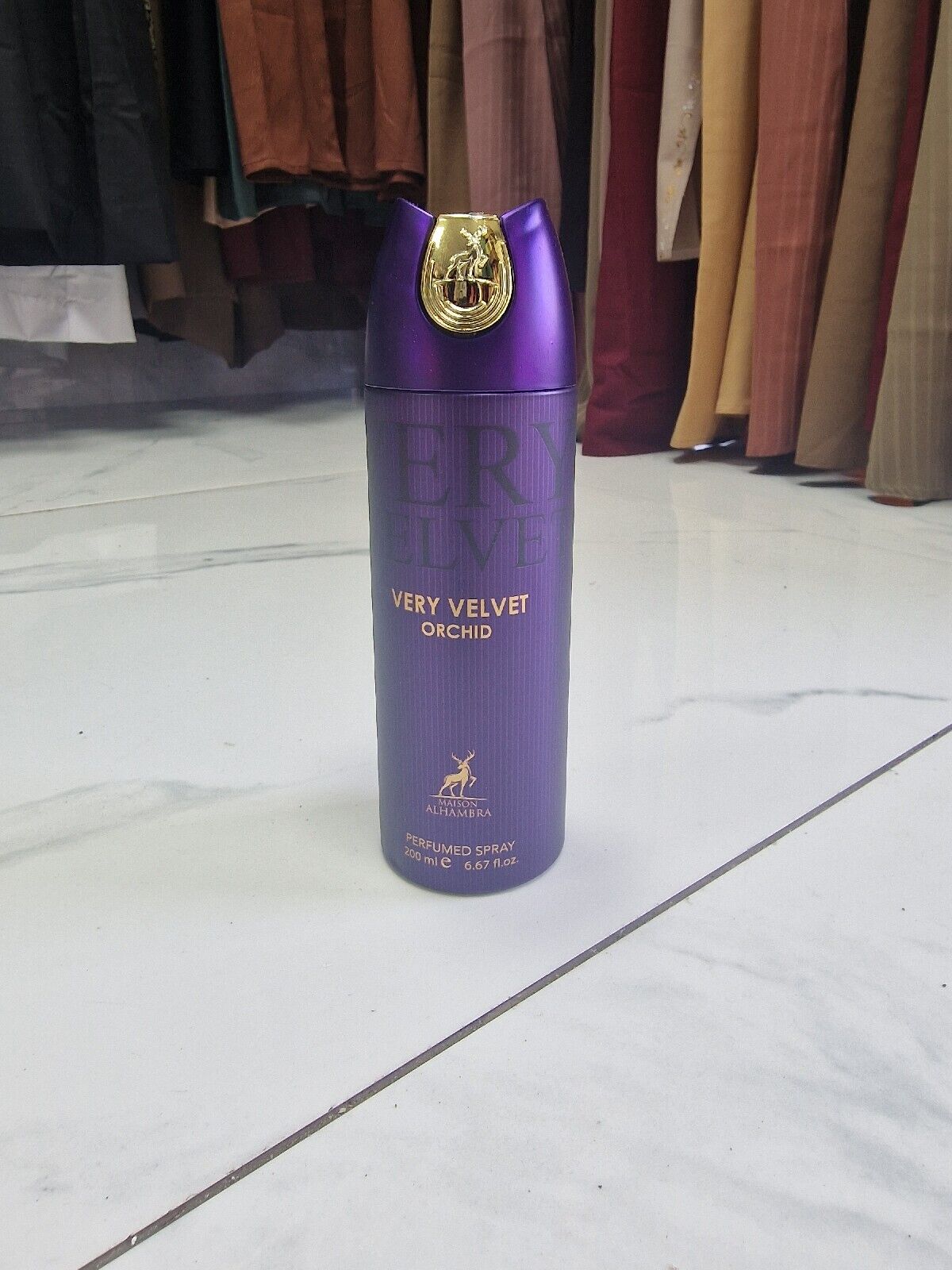 Very Velvet Orchid Body Spray Maison Alhambra Deodorant Dubai UAE 200ml