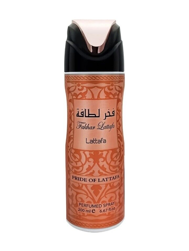 Fakhar Pride Of Lattafa Deodorant Long Lasting Body Spray Unisex 200ml