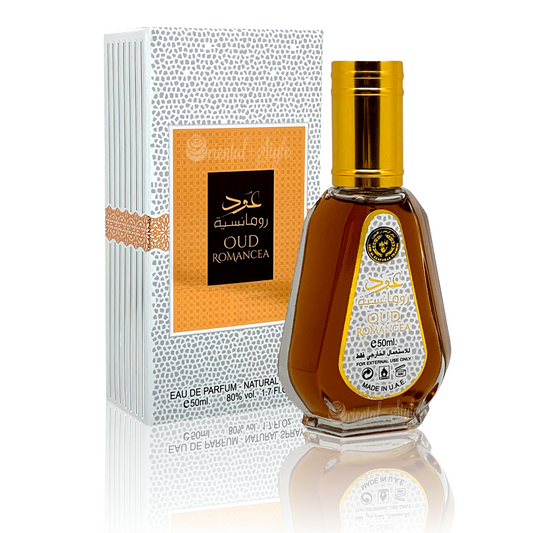 oud Romancea perfume spray Al Zaafaran | Eau De Parfum halal 50ml