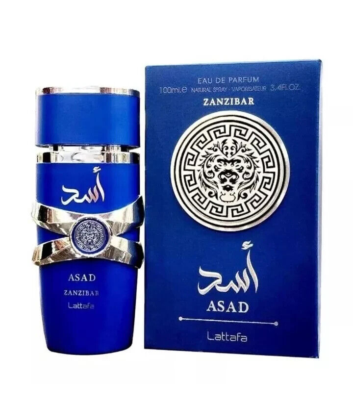 Asad Zanzibar Eau De Parfum 100ml by Lattafa arabian perfume