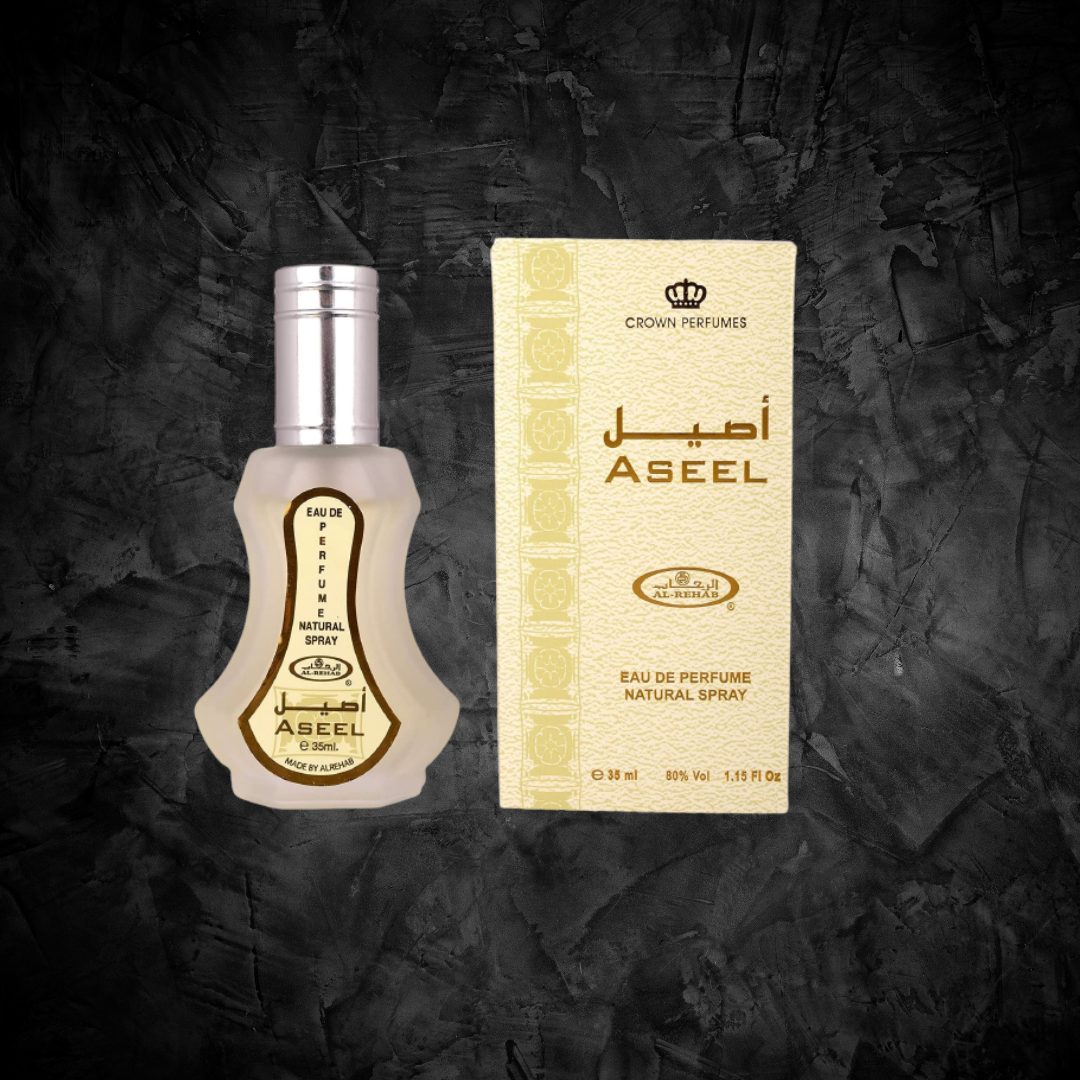 Al Rehab Aseel Eau de Parfum 35ml by Al Rehab Vaporisateur/Spray halal