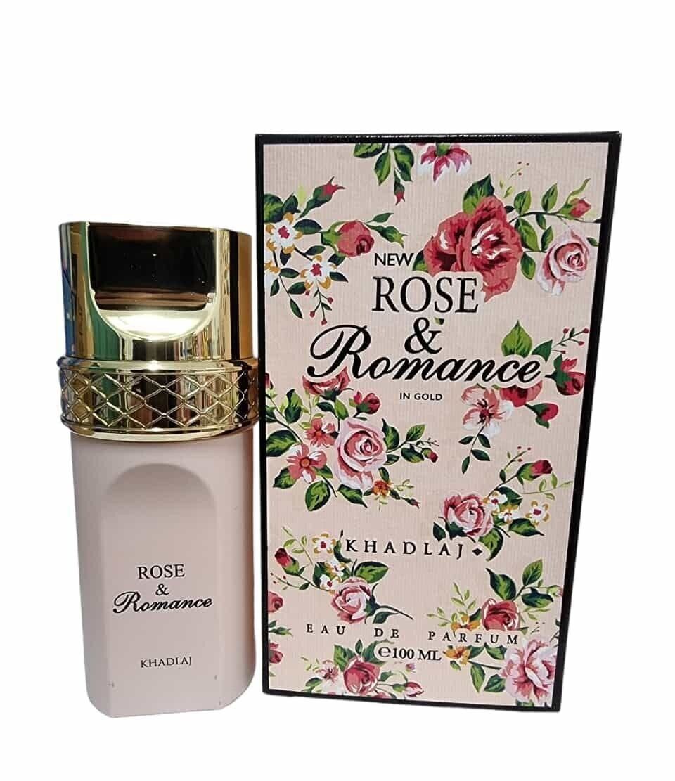 Rose And Romance Eau de Parfum By Khadlaj 100ml Arabian Fragrance For Women Gift