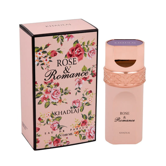 Rose And Romance Eau de Parfum By Khadlaj 100ml Arabian Fragrance For Women Gift