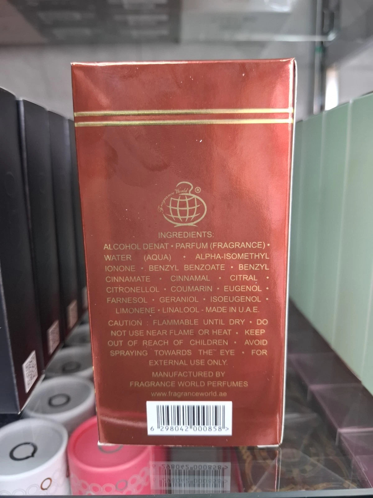 Proud Of You Amber by Fragrance World