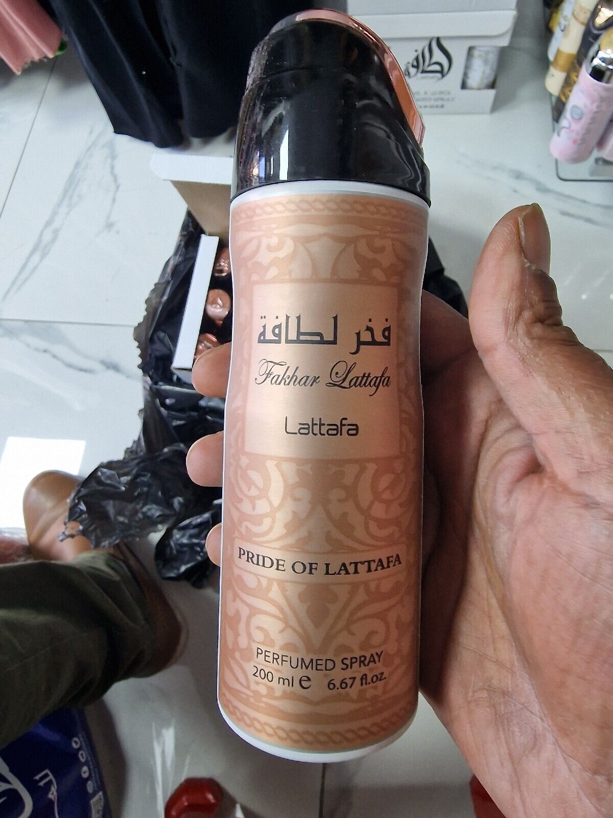 Fakhar Pride Of Lattafa Deodorant Long Lasting Body Spray Unisex 200ml