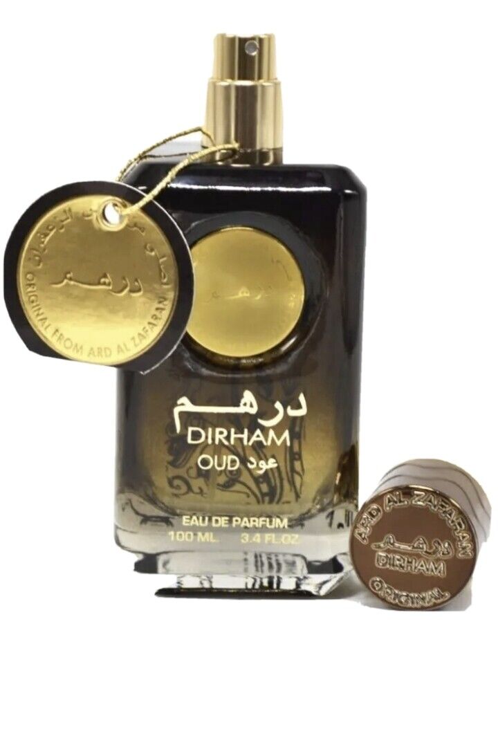 Dirham Oud Eau de Parfum by Ard Al Zaafaran  Oriental Musky Sandalwood 100ml