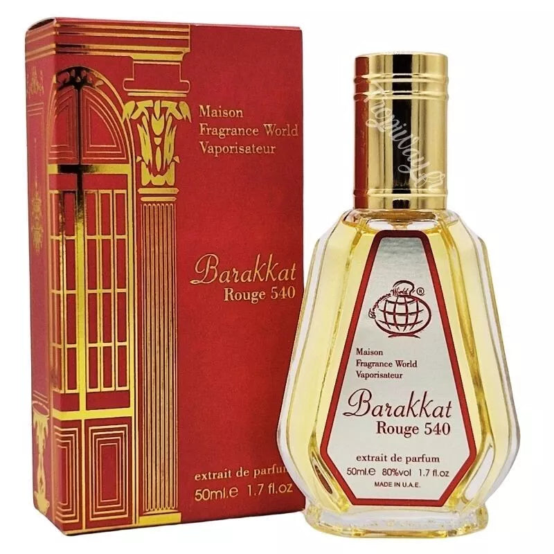 Barakkat rouge 540 extrait Arabian perfume 50ml
