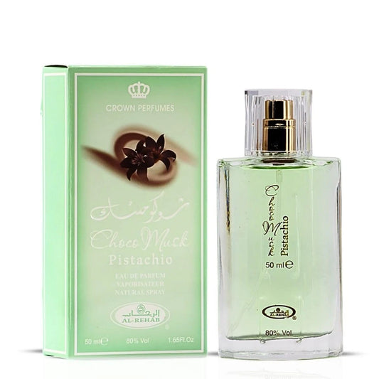 Choco Musk Pistachio 50ml Perfume Spray Al Rehab