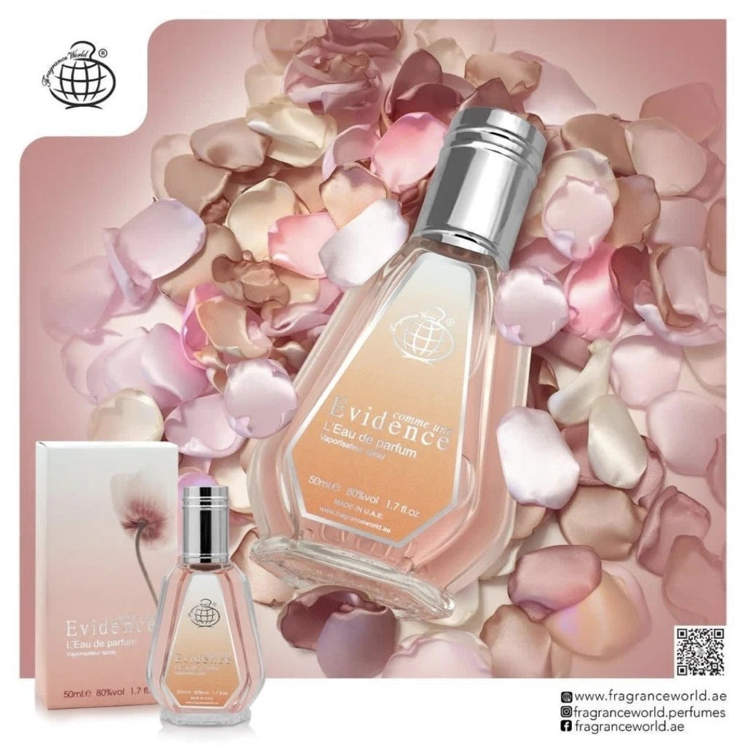 Comme Une Evidence 50ml Perfume, By Fragrance World