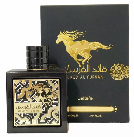 QAED AL FURSAN Perfume Lattafa 90ML Eau de Parfum Man 100%ORIGINAL Long lasting