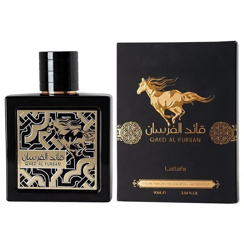 QAED AL FURSAN Perfume Lattafa 90ML Eau de Parfum Man 100%ORIGINAL Long lasting