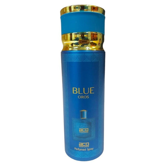 Aco Perfumes Blue Oros Perfumed Deodorant dubai UAE - 200ml