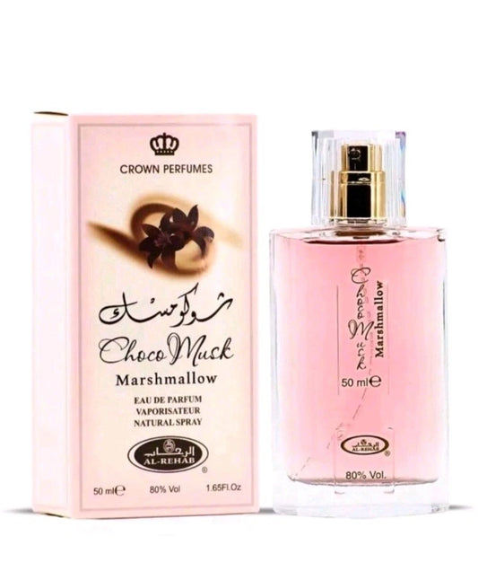Choco Musk Marshmallow 50ml Perfume Spray Al Rehab