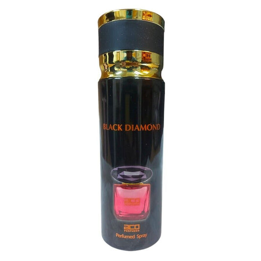Aco Perfumes Black Diamond Perfumed Deodorant dubai UAE - 200ml