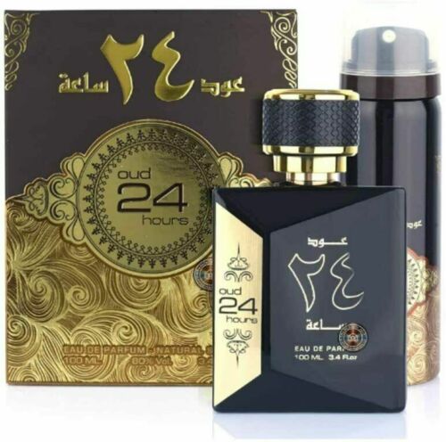 Ard Al Zaafaran Perfumes Perfume Oud 24 Hours Eau de Parfum 100ml Perfume Spray + 75ml Deodorant