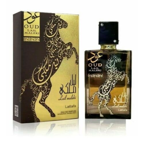 Oud Lail Maleki Eau De Perfume By Lattafa 100 ml Oriental Aroma Flower Woody uae