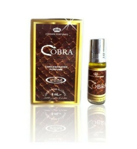 Cobra 6ml Roll On Perfume Oil By Al Rehab Unisex Arabic Arabian Fragrance Citrus halal