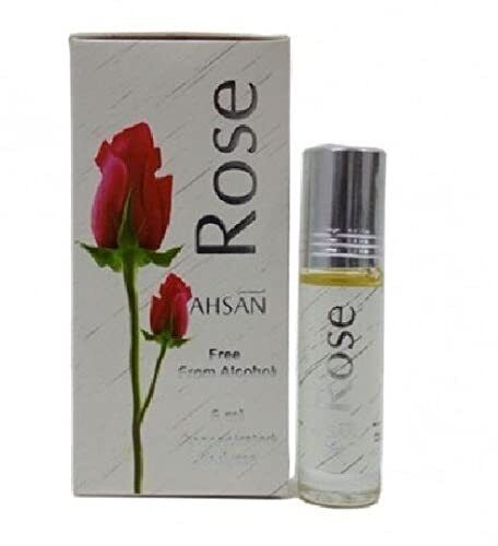 Ahsan Rose Genuine Perfume Roll On Fragrance Alcohol Free Halal