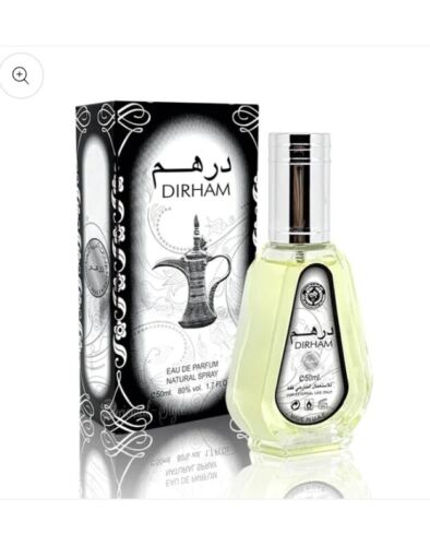 DIRHAM SILVER ARD AL ZAAFARAN EAU DE PERFUME SPRAY 50ml dubai Halal