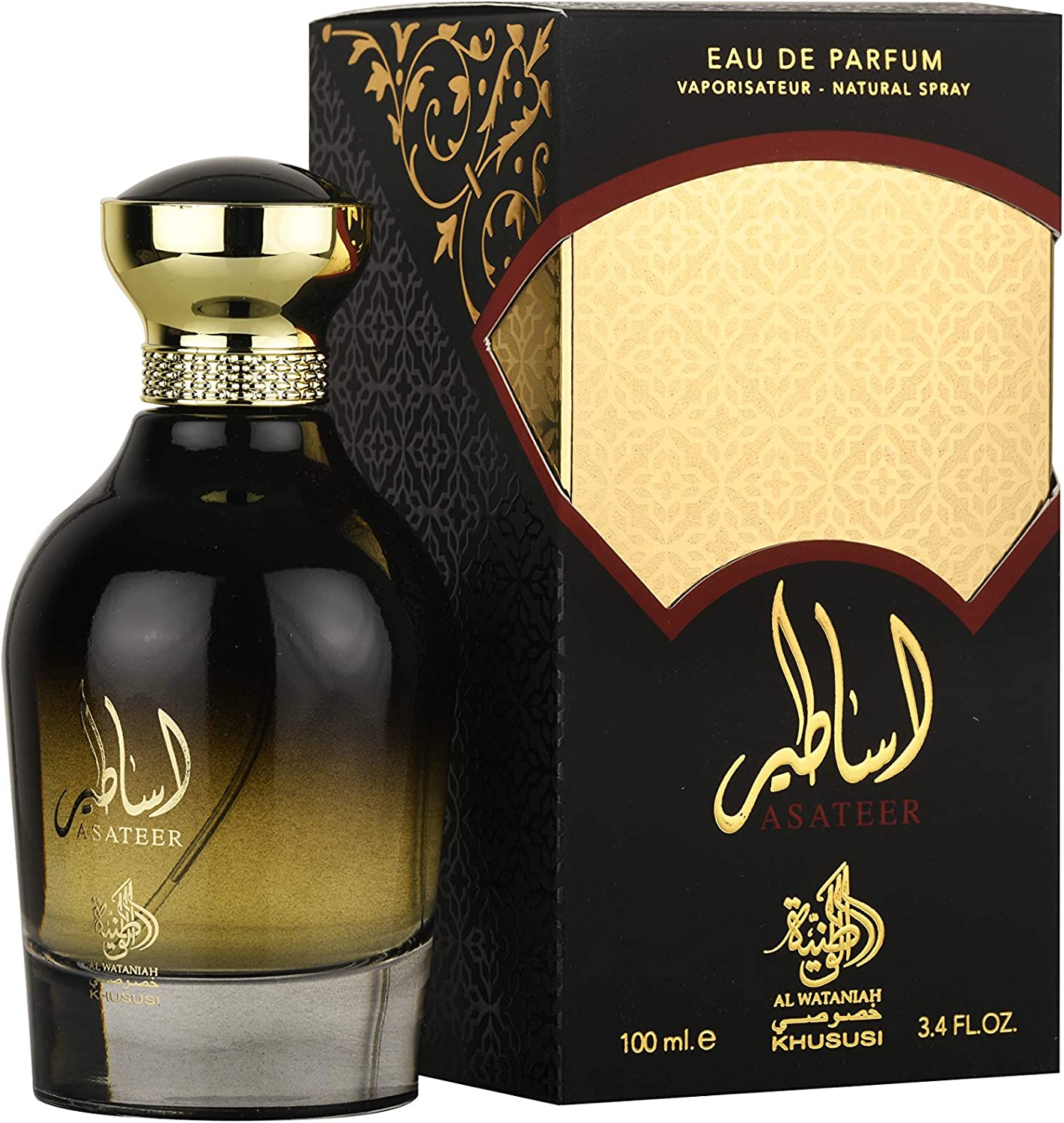 Asateer By Al Wataniah Jasmine Patchouli Scented EDP For Unisex Perfume 100ml