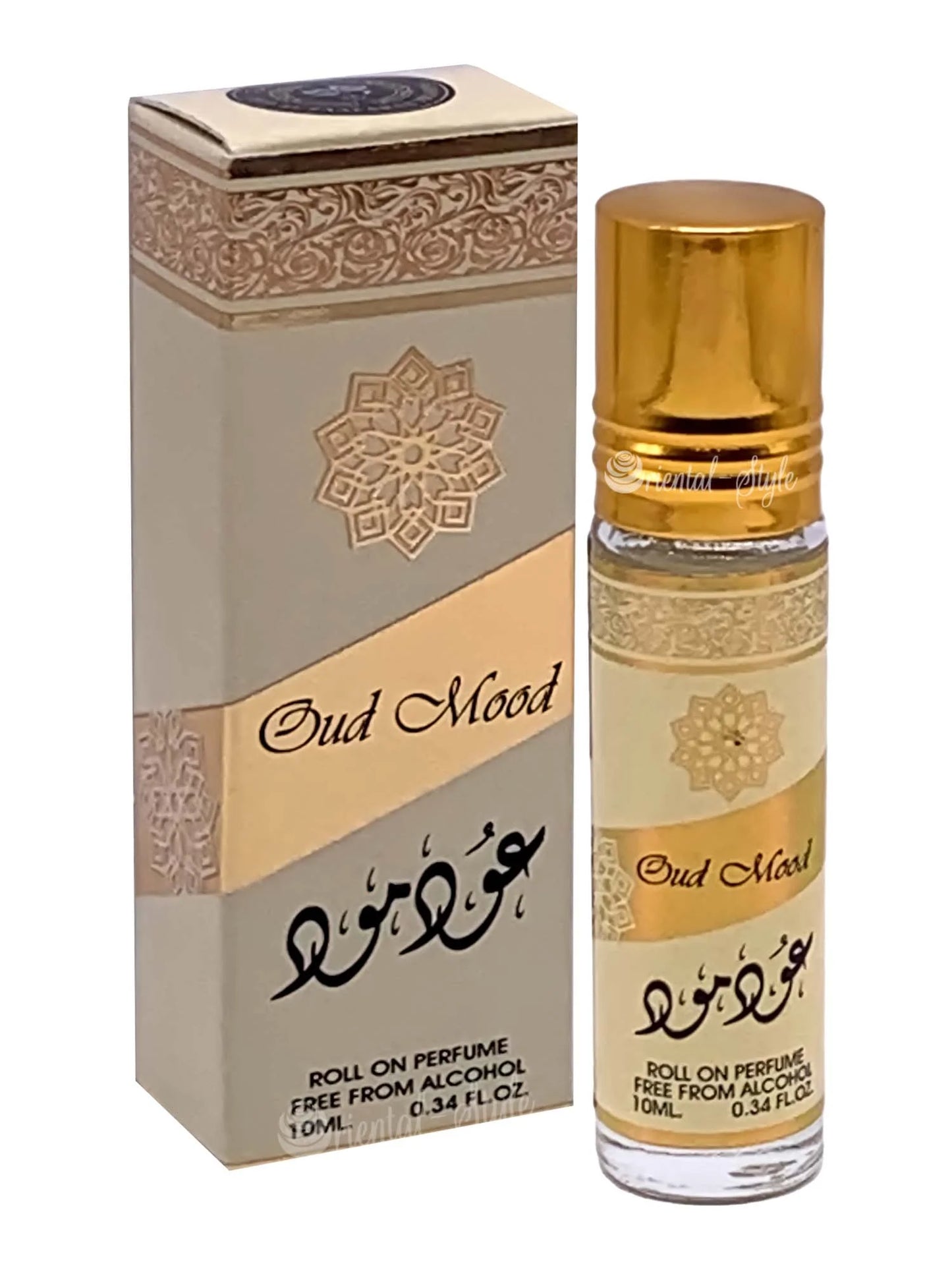 Oud Mood roll on perfume oil 10 ml Ard Zaafaran men women citrus woody scent