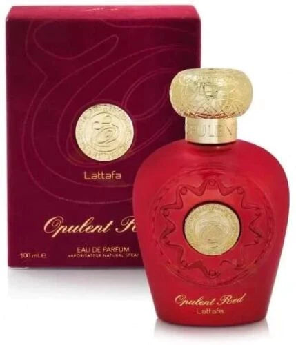 Opulent RED Oud By Lattafa Eau de Parfum Spray Perfume 100ml