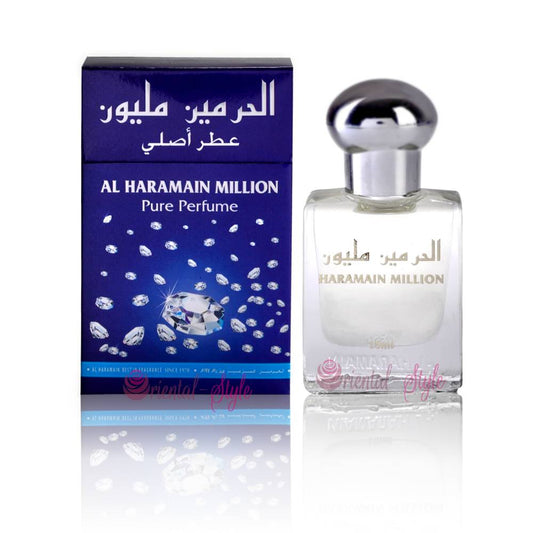 Al Haramain Concentrated Perfume Oil Million - Perfume free from alcohol halal