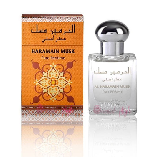 Al Haramain Concentrated Perfume Oil Musk - Perfume free from alcohol