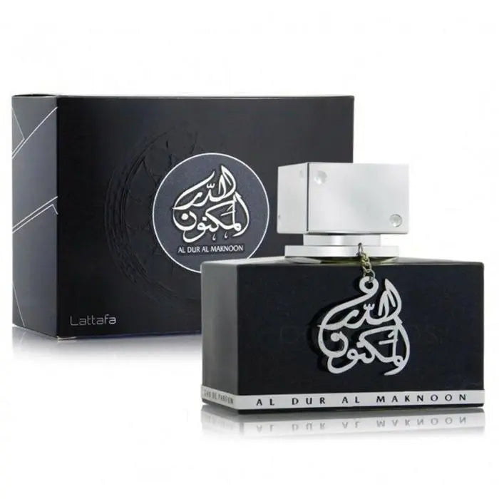 Lattafa Perfumes Perfume Al Dur Al Maknoon Silver Eau de Parfum 100ml Perfume Spray