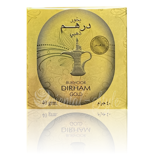 Ard Al Zaafaran Perfumes Bakhoor Bukhoor Dirham Gold Incense (40g)
