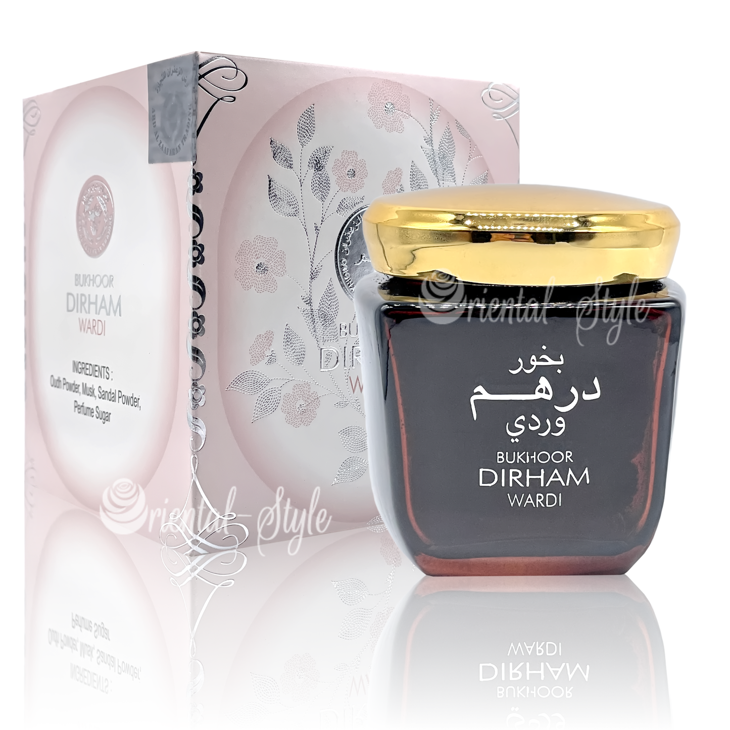 Ard Al Zaafaran Perfumes Bukhoor Dirham Wardi Incense Bakhoor 80g