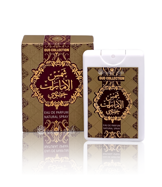 Shams Al Emarat Khususi By Ard Al Zaafaran Spray Oud Collection Pocket Size 20ml