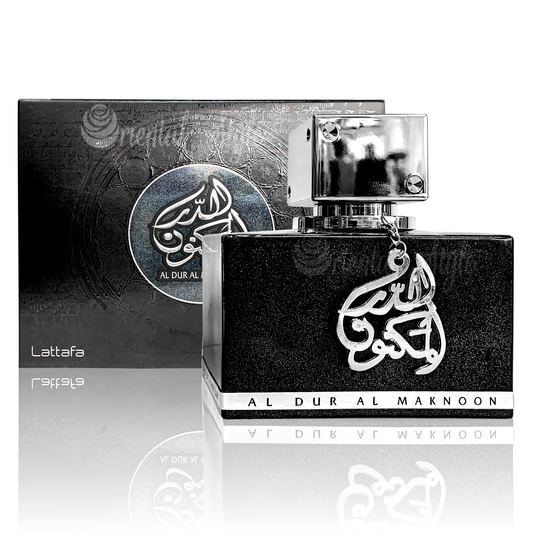 Lattafa Perfumes Perfume Al Dur Al Maknoon Silver Eau de Parfum 100ml Perfume Spray