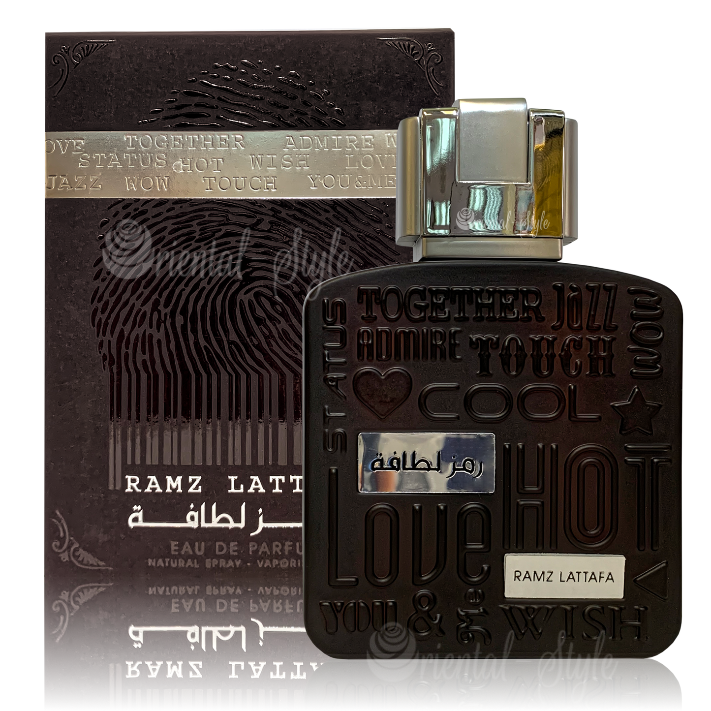 Lattafa Perfumes Perfume Ramz Silver Eau de Parfum 100ml Perfume Spray