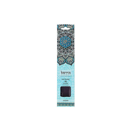 Karma Scents Collection 40 Piece Incense Sticks with Holder Scents ocean